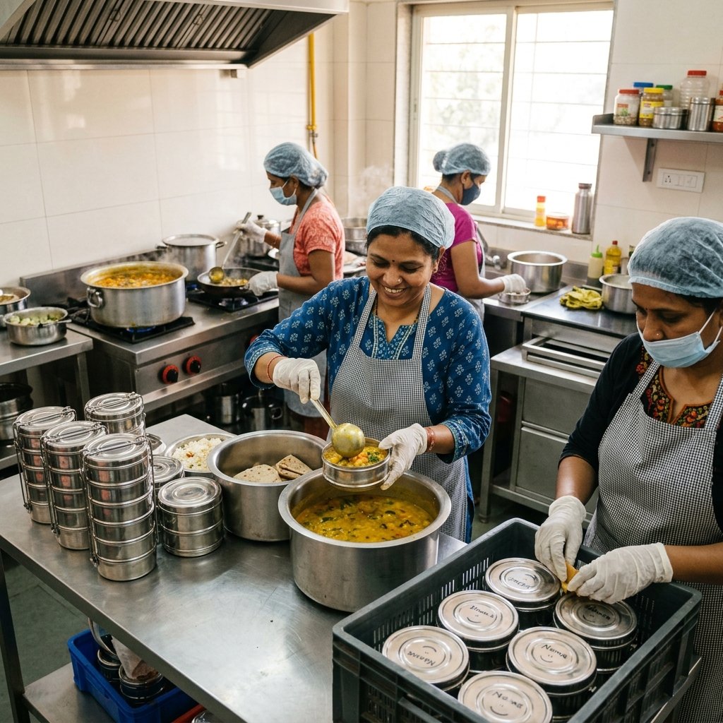 Poshan Aahar Food Preparation